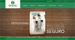 Desktop Screenshot of intevel.com.br